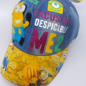 Minion kids baseball hat
